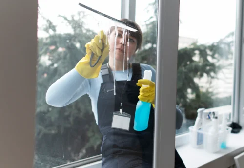 Nettoyage de vitres intérieures et extérieures à Maurines